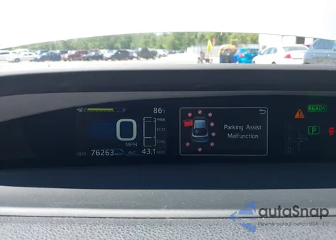 2020 Toyota Prius Le Awd-E из США, поврежденный, VIN JTDL9RFU1L3019287